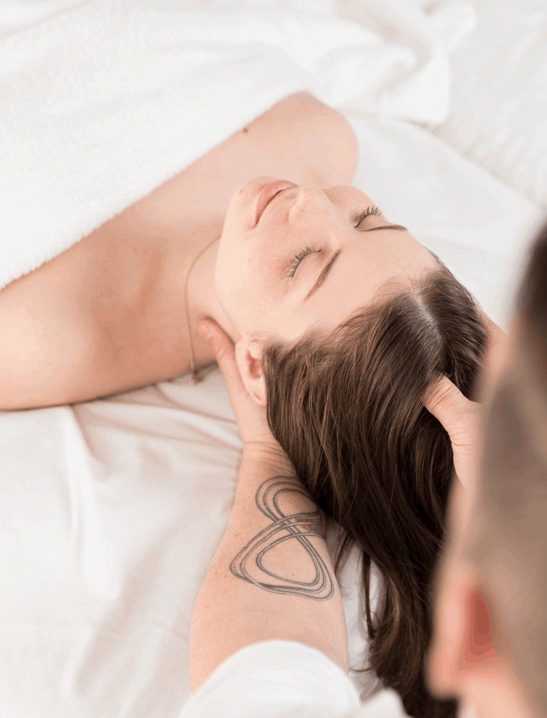 Massages | De la tête massage cranien | Centre AMMA à Longueuil